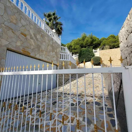 With Fantastic Sea View Pool 23x12 Jacuzzi Villa Calpe