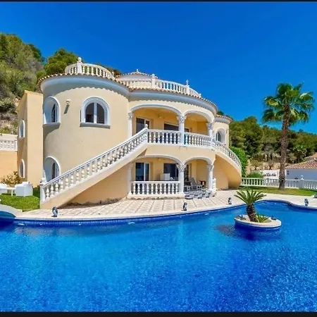 With Fantastic Sea View Pool 23x12 Jacuzzi Villa