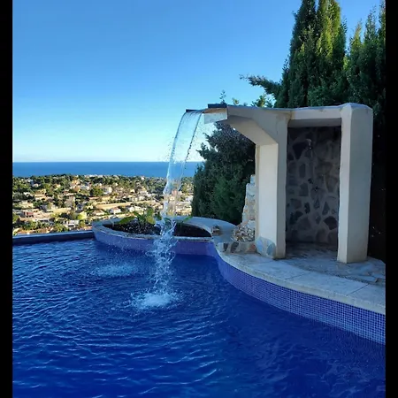Villa With Fantastic Sea View Pool 23x12 Jacuzzi Calpe