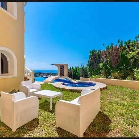 Βίλα With Fantastic Sea View Pool 23x12 Jacuzzi Κάλπε
